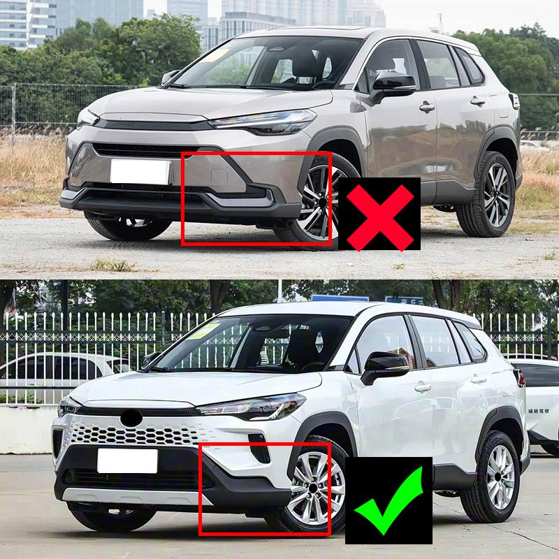 For Toyota Corolla Cross 2026 2027 Front Bumper Collision Protection Corner Guard Car Exterior Decorative Parts