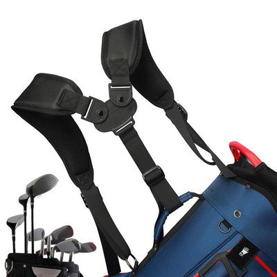 Golf Bag Straps Replacement Comfort Double Shoulder Adjustable Straps Nylon Backpack Straps Golf Stand Bag Shoulder Strap