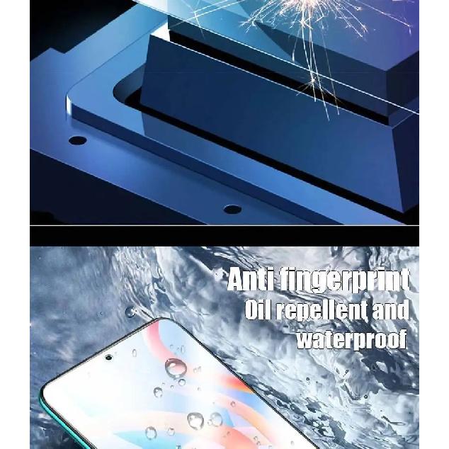 5Pcs Tempered For for Xiaomi 12 13 12S 14 5G Screen Protector On Redmi Note 11 10 9 8 Pro 11S 10S 9S 8T Glass