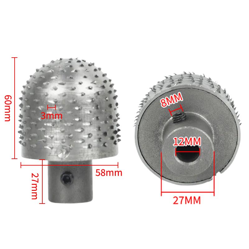 Electric Coconut Grater Head Blade Heavy Duty 12mm Coconut Grater Head Roll Granate Model Coconut Graters Machine Head·