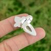 Birthday Gift For Her Natural Rainbow Moonstone Solitaire Ring Size 7 925 Silver