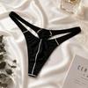 Seamless Men Underwear Low Waist T-back Briefs Simple Men's Thong  Daily Wear