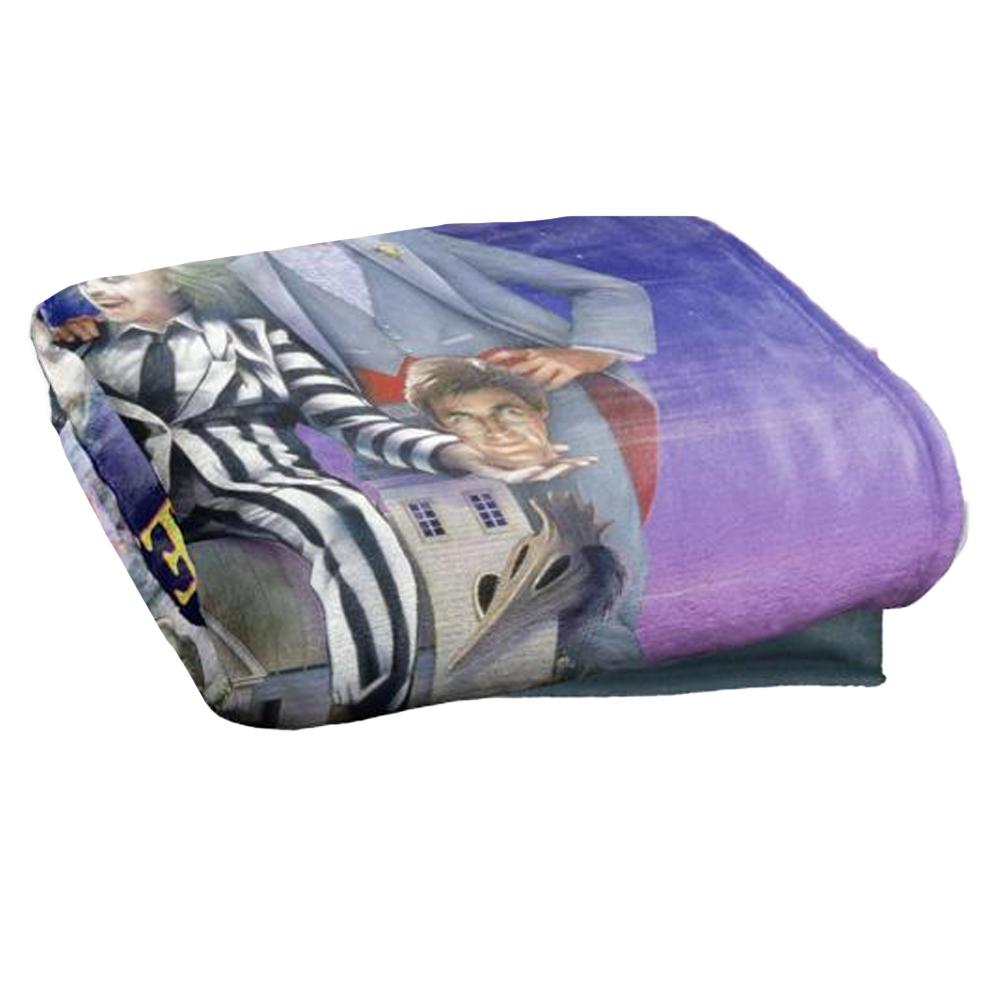 Beetlejuice Silky Poster Supersoft Blanket