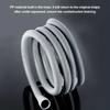 1.5/2/3 Meter Washing Machine Drain Hose Flexible Dishwasher Drain Hose Extension Kits Corrugated Washer Discharge Hose