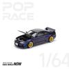 POP RACE Scale R33 Midnight Purple Finished Product PR640256 1/64 GT-R