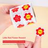 500Pcs/Roll Self-adhesive Praise Stickers Animal Reward Stickers Durable Inspirational Stickers