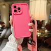 Crossbody Lanyard Soft Silicone Phone Case For iPhone Air 14 13 15 16 17 Pro Max 12 11 X XR XS 7 8 Plus SE 2020 Shockproof Cover