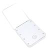 Compact LED Travel Makeup Mirror 2 Sided Magnification Rechargable Portable Handheld Small Lighted Cosmetic Mirror