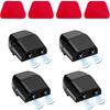 Wevdn 4 PCS Deer Whistles for Car, Avoid Collisions Save Deer Warning Devices with Waterproof Adhesive Tapes, Universal Animal Alert Accessories for