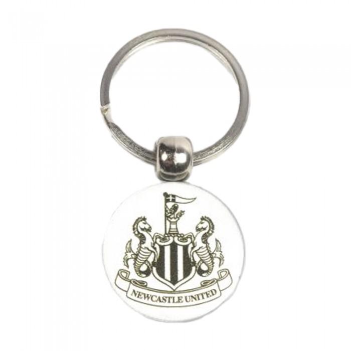 Newcastle United FC Antique Keyring And Badge Set
