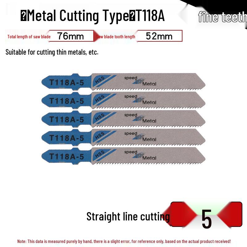 Curved Woodworking Aluminum Saw Blade: Fine, Coarse, Straight & Reciprocating Teeth for Electric Saws