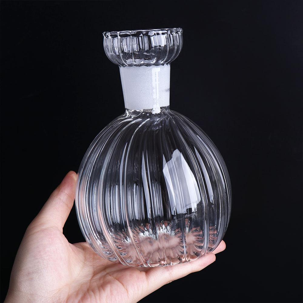 Pouring Spout Oil Dispenser Glass Vinegar Bottle Non-drip Condiment Container  BBQ