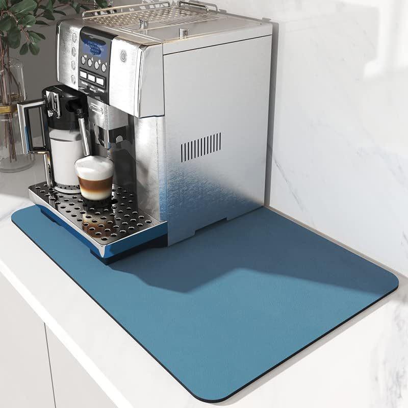 Minimalist Diatomaceous Earth Coffee Maker Mat: Heat-Resistant, Thickened, Waterproof, Stain-Resistant Kitchen and Table Drain Mat