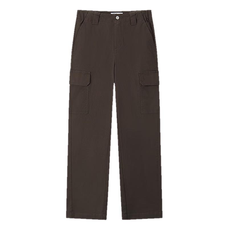 

Semir Women s High Street Wide-Leg Cargo Pants M