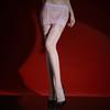 Lace Patchwork Fake Long Tube Aurora Stockings Women Ultra-Thin 3D Sexy Temptation Seamless Aurora Pantyhose Black Stockings