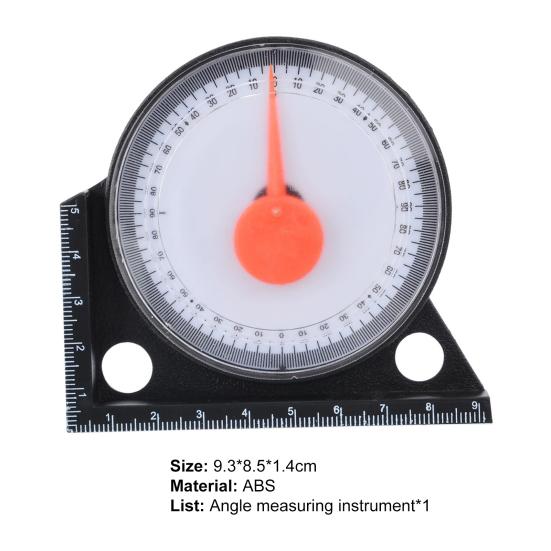 Slope Angle Meter Accurate Multifunctional Mini Lightweight Long Service Life Inclinometer Protractor for