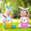 PVC Inflatable Easter Hare Festival Decoration for Garden Yard Tabletop Ceiling Easter Celebration Indoor and Outdoor