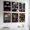 A-Arctic M-Monkeys Album Cover Poster Sticky Wall Art Printing Waterproof Home Living Bed Room Bar Hallway Aesthetic Decor