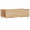  Coffee Table, Sonoma Oak 90x50x36.5 Cm Wood-based Material