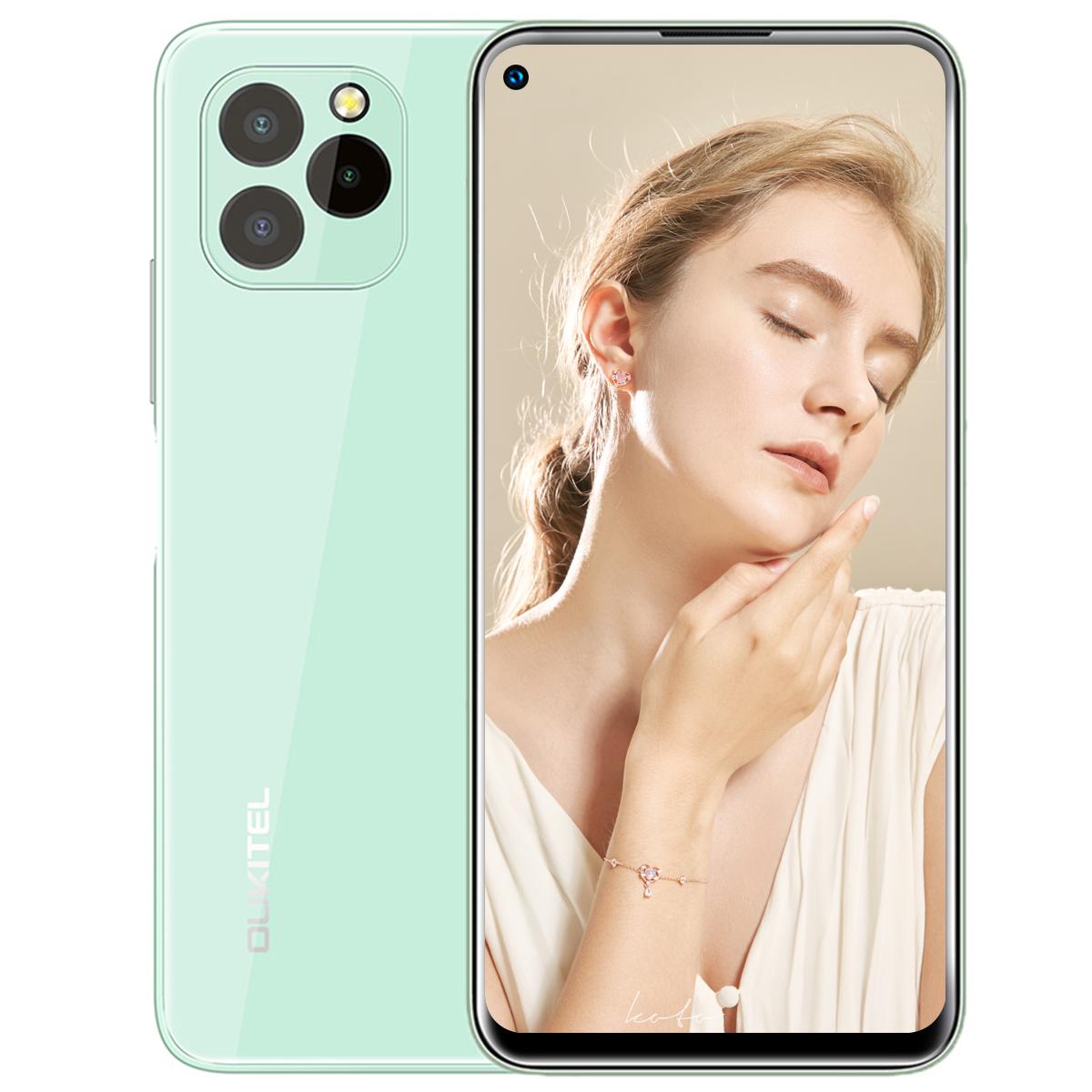 

Oukitel C21 PRO Смартфон 6,4 дюйма HD + дисплей 4 Гб оперативной памяти 64 ГБ ROM 4000 мАч Аккумулятор Android 11 21MP Sony Камера Мобильный телефон
