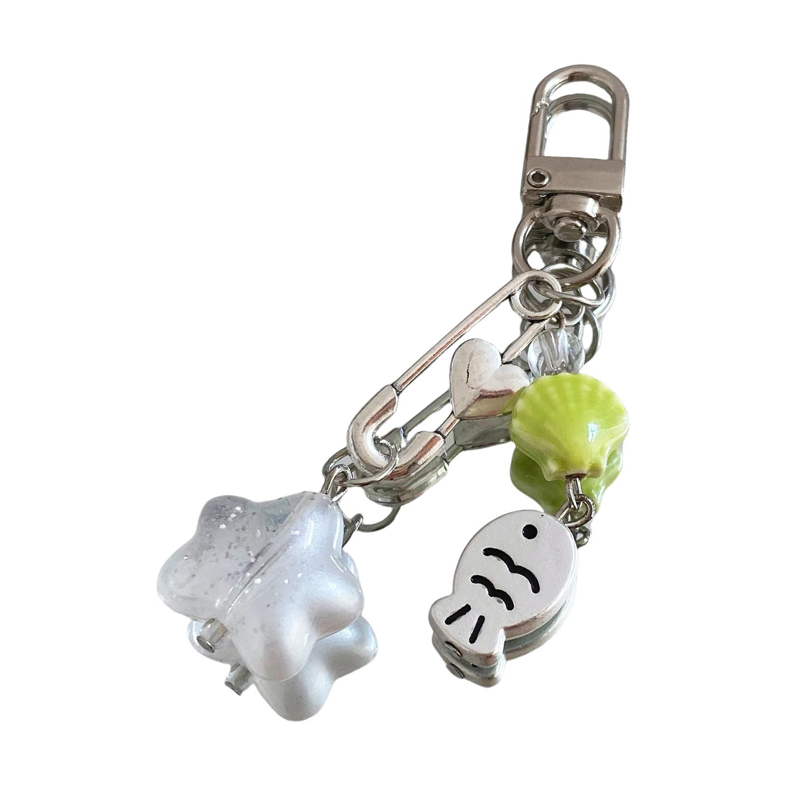 

Starfish Shell Fish Design Cool Summer Phone Charm Stylish Phone Accessory For Young Women Who Love Ocean Style