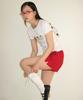 RONRON Heart Pocket Trunk Short Pants Red