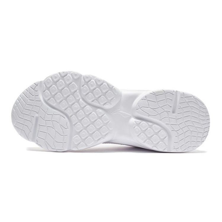 Li Ning Kids Non-Slip Shock Absorbing Durable Low-Top Sports Casual Shoes Men sneaker White YKCS086-72