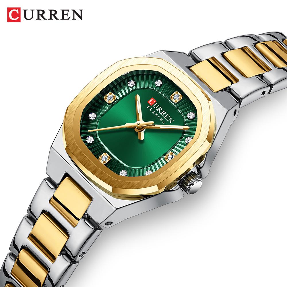 CURREN 9104 Women's Quartz Steel Band Casual Fashion Watch