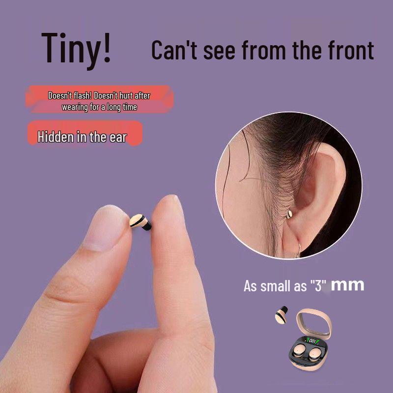 2025 TikTok Mini Invisible In-ear Wireless Bluetooth Earphones: High-Quality Universal Sound