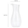 Acrylic Transparent Juice Bottle Water Jug Wine Beverage Container Kettle Carafe for Bar Home