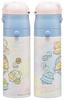 Skater Water Direct Sumikkogurashi Dreaming Stainless Sports Water Kids' Bottle, 470ml, Drink, Tails, Girls' Design, Insulated, Steel, Lightweight,