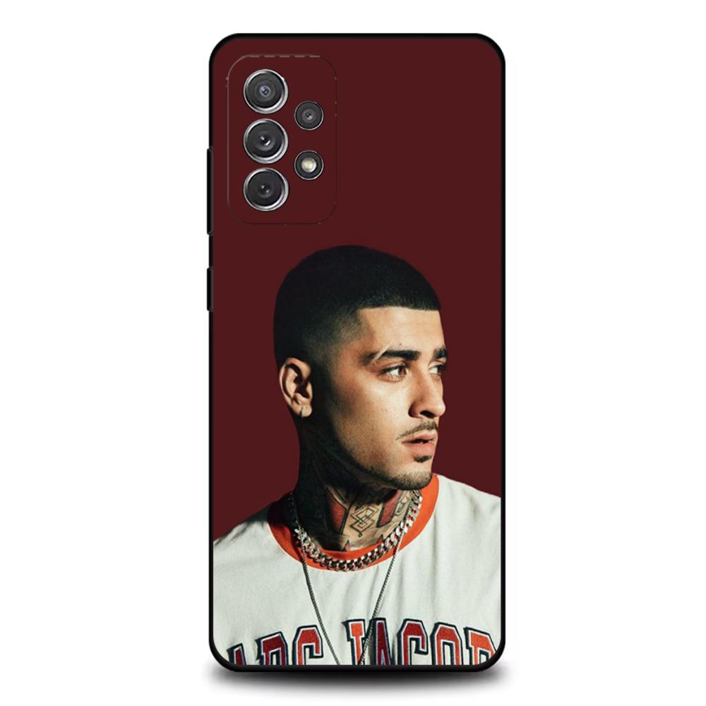 Singer Zayn Malik Phone Case For Samsung S25,S24,S21,S22,S23,S30,Ultra,S20,Plus,Fe,Lite,Note,10,9,5G Black Cover