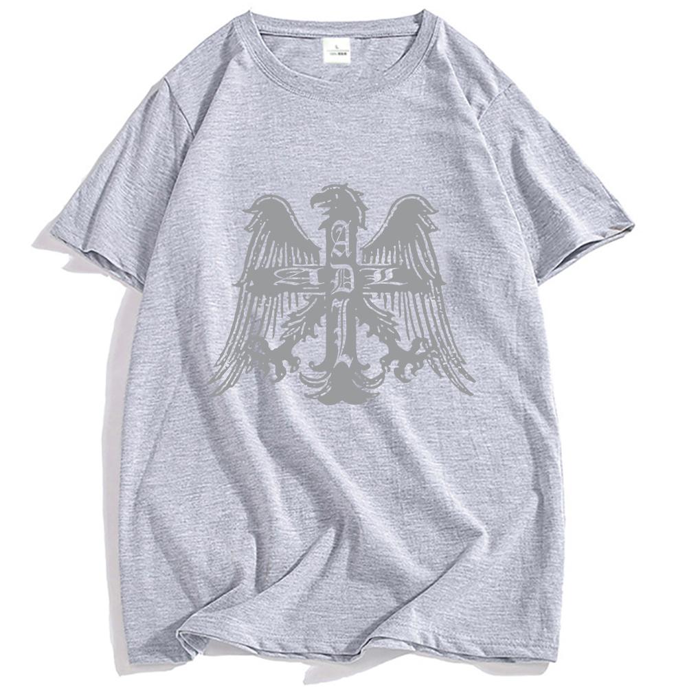 ADL EMBLEM TEE Short Sleeve 100%Cotton Comfortable Male T-shirt Summer Unisex Streetwear O-neck Fashion Soft Mens Tshirts Print Tops Anime T-shirt