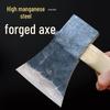 High Manganese Steel Hand-Forged Woodworking Axe for Logging, Chopping, and Splitting
