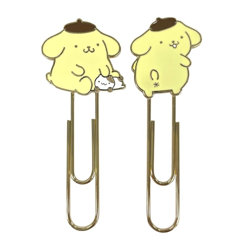 

sanrio characters metal clip set (Pom Pom Purin)