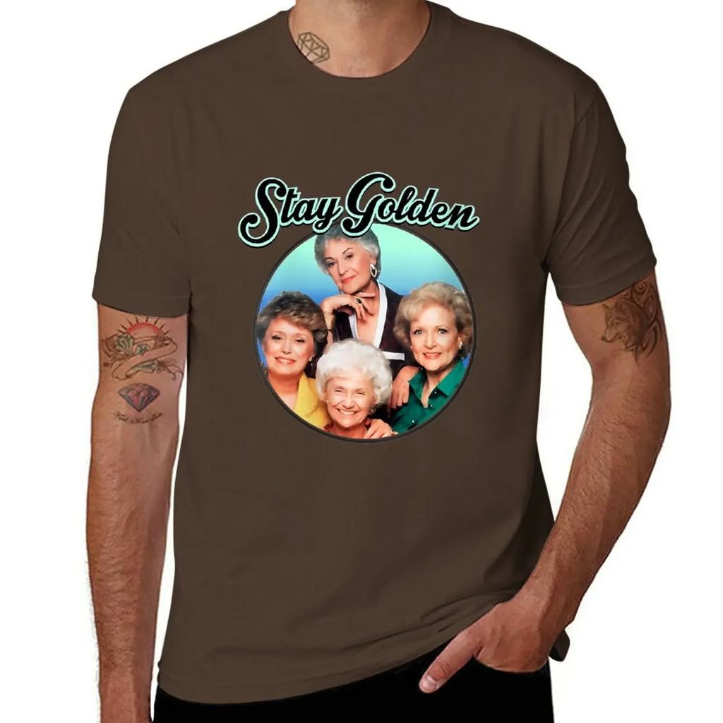 Vier reife Frauen TV-Show 80er 90er Fans Geschenke T-Shirt tees süße Oberteile Herren lang T-Shirts