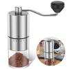 Manual Coffee Grinder, Stainless Steel Conical Burr Portable Mill for Espresso To French Press Coffee Hand Grinder