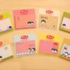 Korean Cute Fresh Style Sticky Notes: Portable Creative Memo Pad for Students