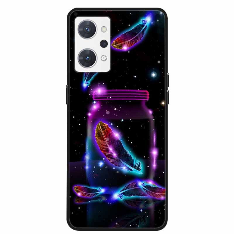 For Oppo Reno 7A 9A Case Phone Cover Soft Silicone Shockproof TPU Funda On For Oppo Reno9 A 5G Protection Capa Reno7 A / Reno9A