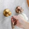 Stainless steel suction cup hook, shower bathroom hanging towel hook, used for glass shower doors, ceramic tiles, mirrors