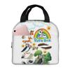 Puffin Rock En Nieuwe Vrienden Geïsoleerde Lunchtas voor Vrouwen Kinderen Draagbare Voedseldozen Thermische Lunchbox Tote