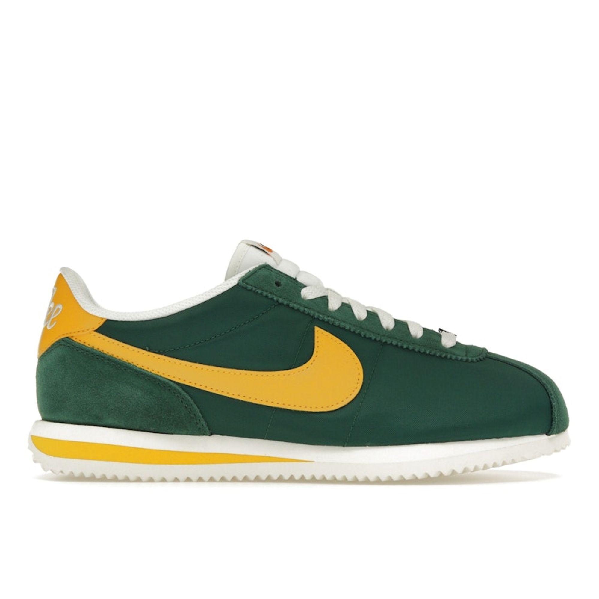 Мужские кроссовки Nike Cortez Textile Gorge Green Sail Alpha Orange Yellow Ochre HF1435-300 36.5