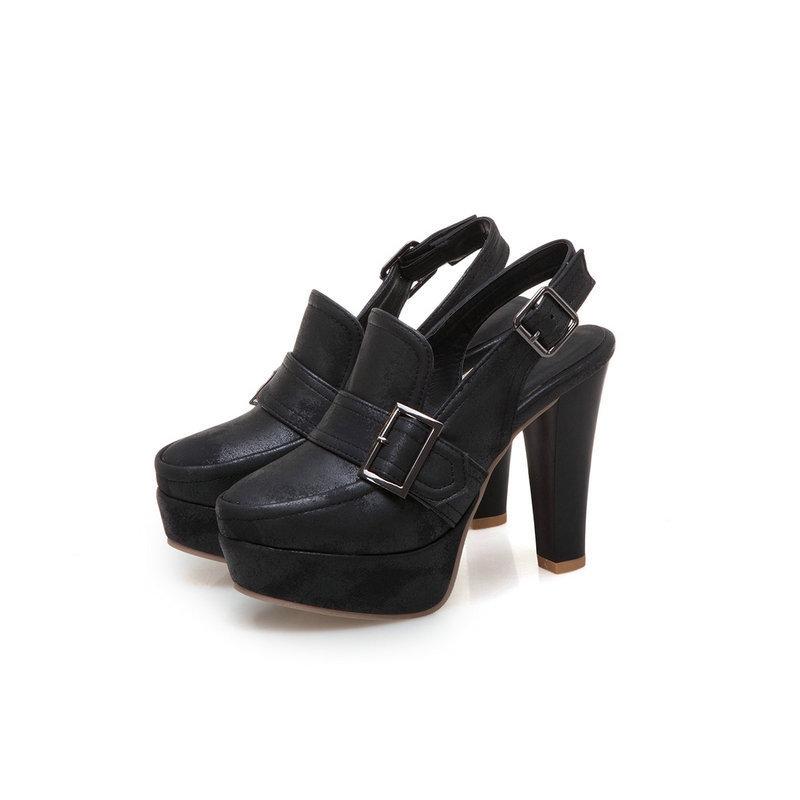 Spring new bag head cool boots fashionable hollow thick heel high heels women's summer Baidu sandals heightening cool single shoes