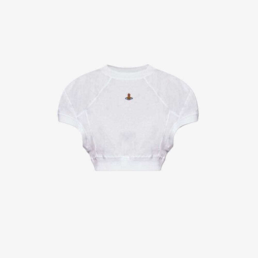 

Платье Vivienne Westwood Security с коротким рукавом белое женское 1g01000a J001m A407 XS