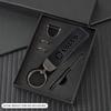 Portachiavi in Lega di Zinco e Pelle per Auto Portachiavi Accessori Auto per XC90 S60 V40 XC60 S80 S40 V70 V50 S90 Ciondolo Auto Accessori