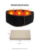 Infrared Red Light Therapy & Heating Waist Belt for Lumbar Support