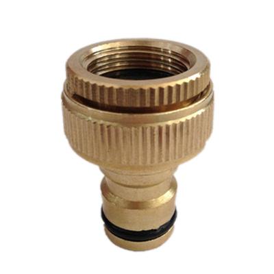 Brass Garden Tap Hose Pipe Connector Quick Release Hosepipe Hose Lock 1/2" 3/4"