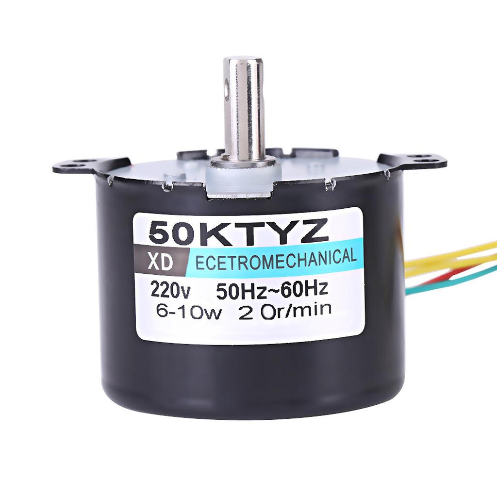 AC220V 10W 0.5A Permanent Magnet Synchronous Motor CW/CCW 20r/min