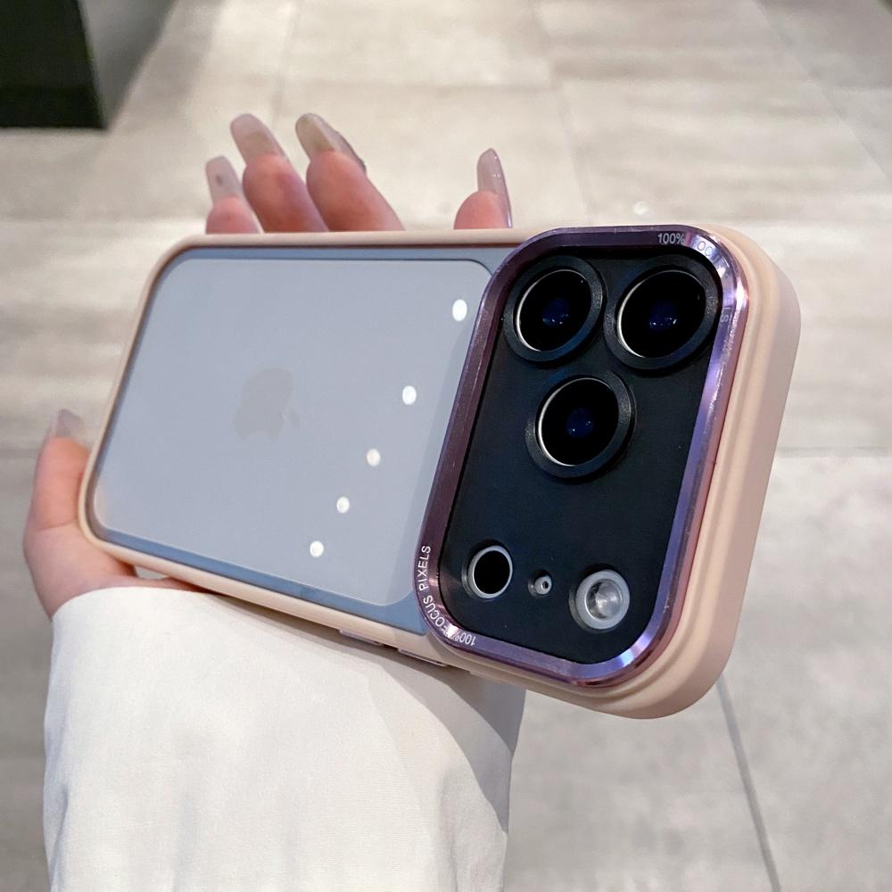 Camera Protection Transparent Phone Case for iPhone 17 Pro Max 16 15 14 Plus 13 12 11 17 Air Shockproof Hybrid Bumper PC Cover