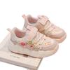 Girls' Sneakers 2025 Spring New Little Girl Lightweight Breathable Mesh Dad Shoes Children's New Year's Casual Shoes